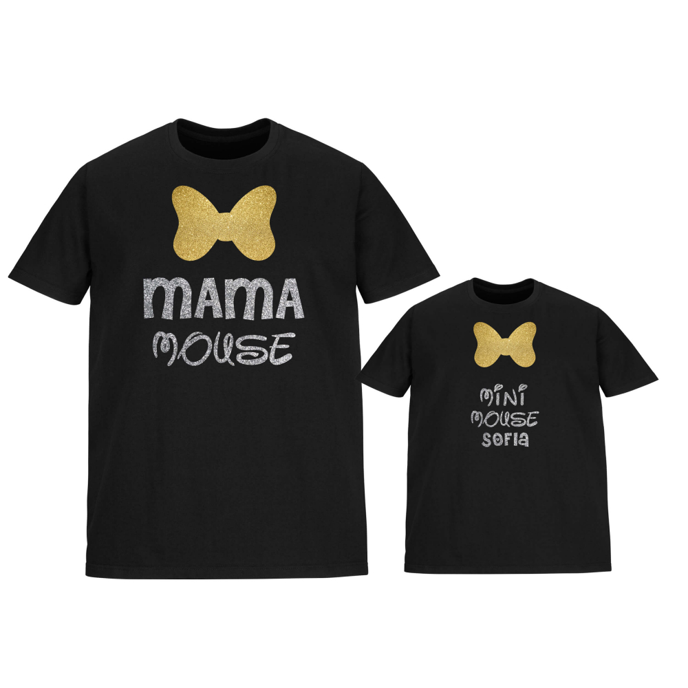 Camiseta Mamá e Hija Minnie | Pack 2 Camisetas