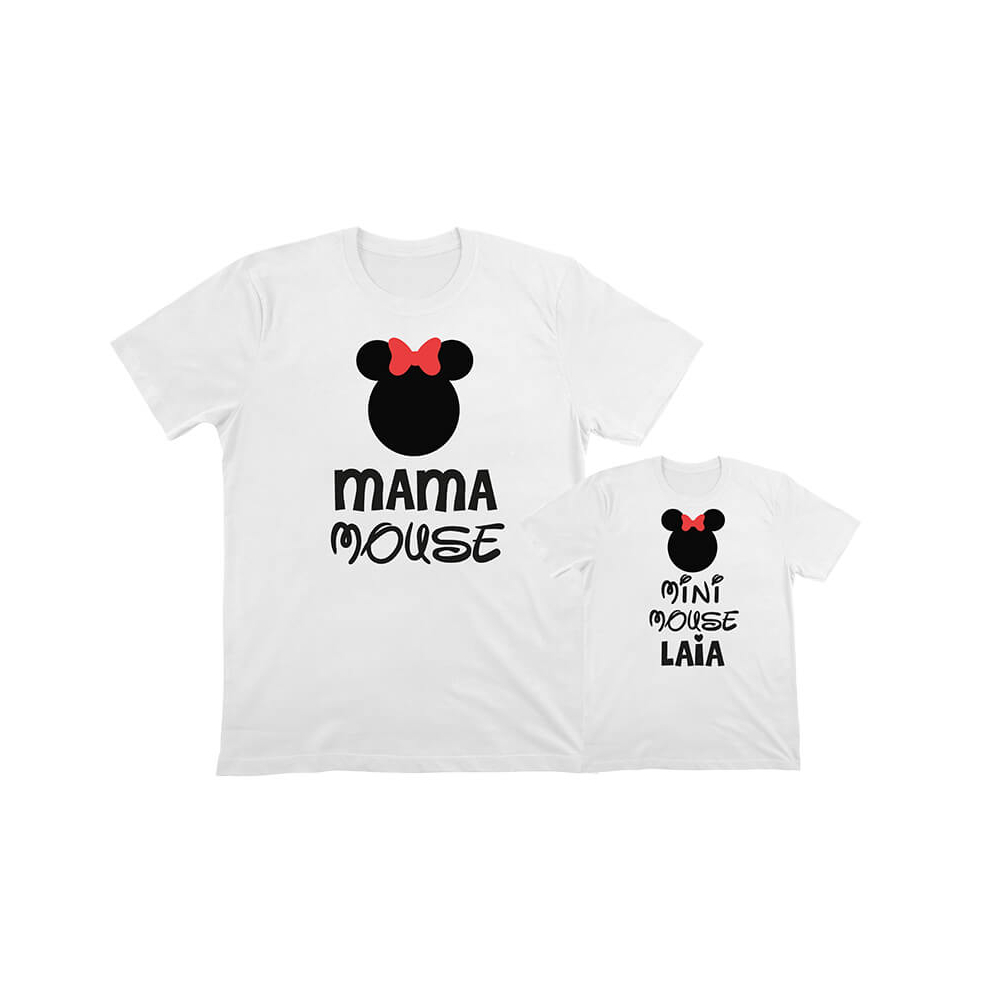 Camiseta Familiar Mikey Minnie | Regalos Familiares
