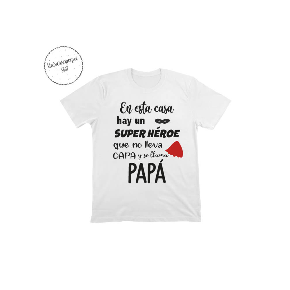 Camiseta Super Héroe Regalos para Papá